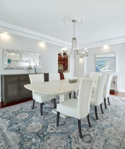 breezy dining room