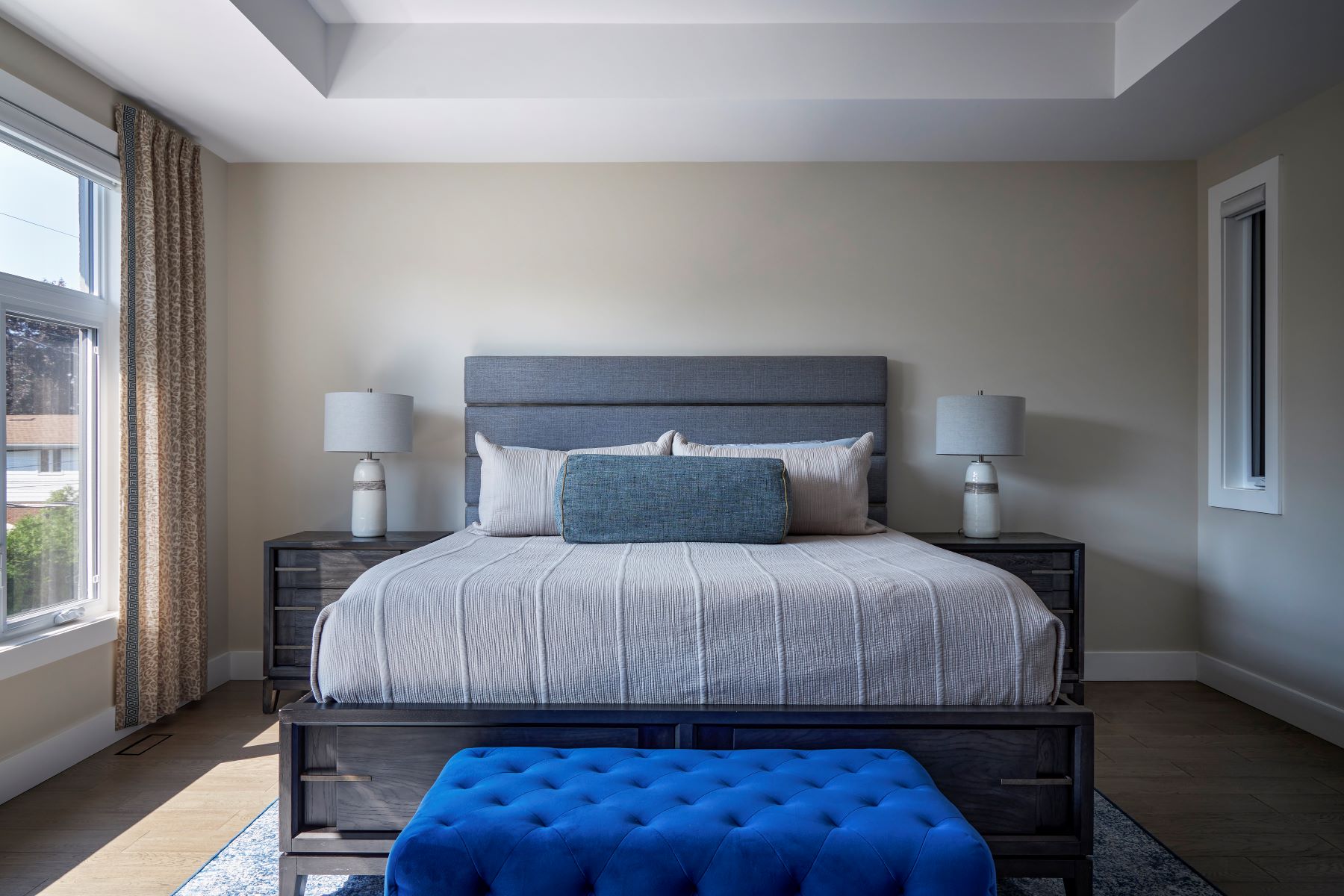 CPI_Marina-Starwood-11 bedroom with blue accents, Ottawa interior designer, Ottawa interior decorator, Ottawa home decorator