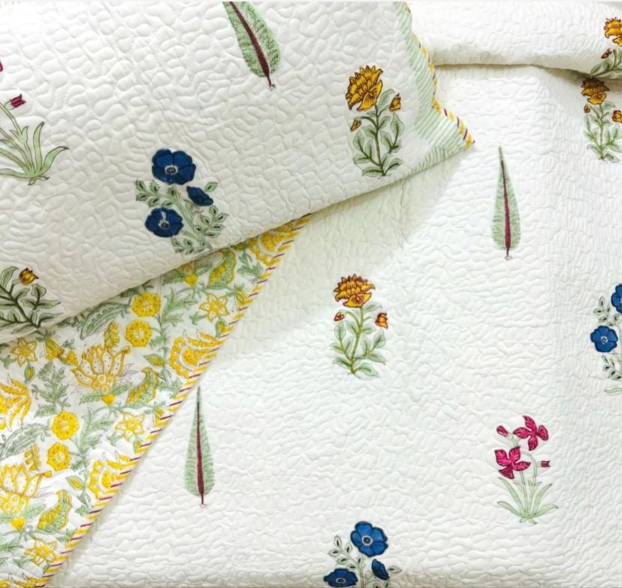 Handcrafted Indian bedding