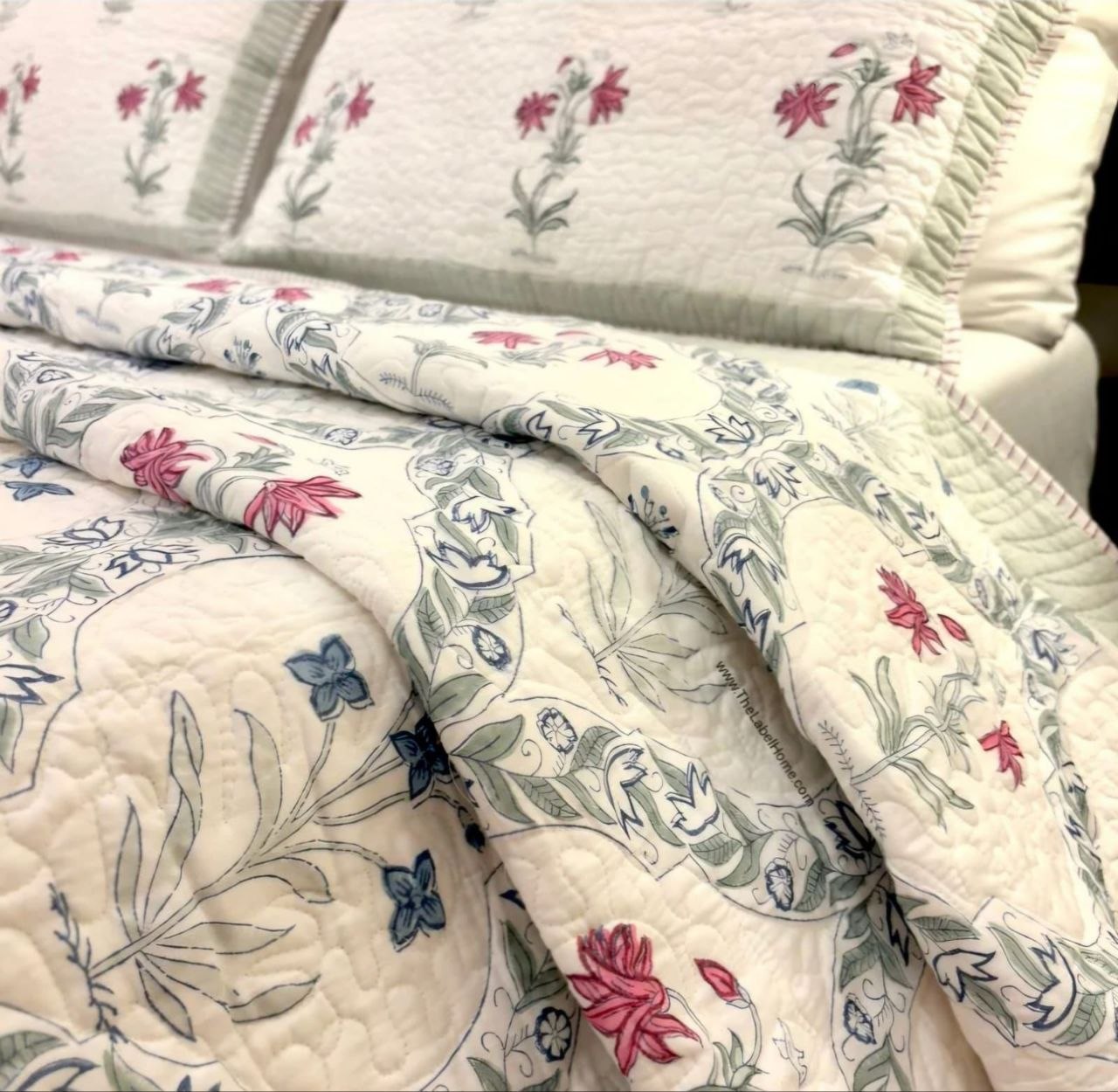 Handcrafted Indian bedding