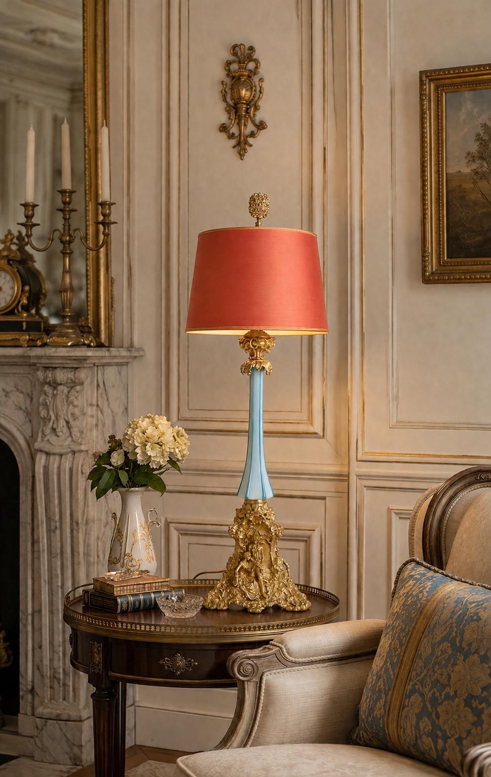 Decorate custom made lamp