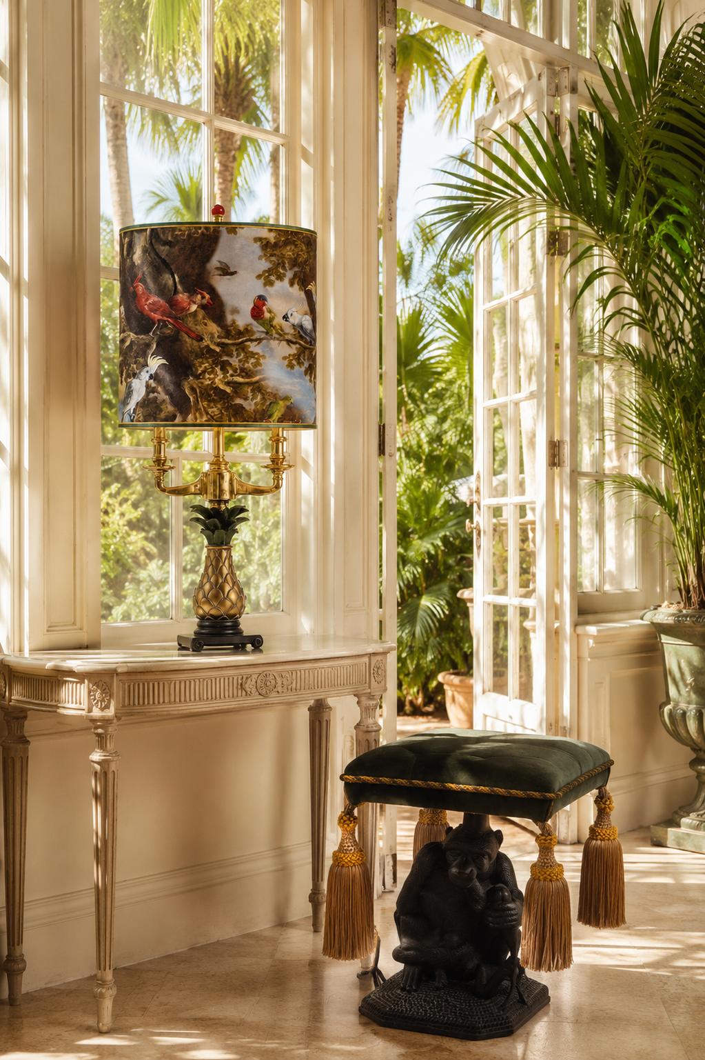 Decorate custom made lamp